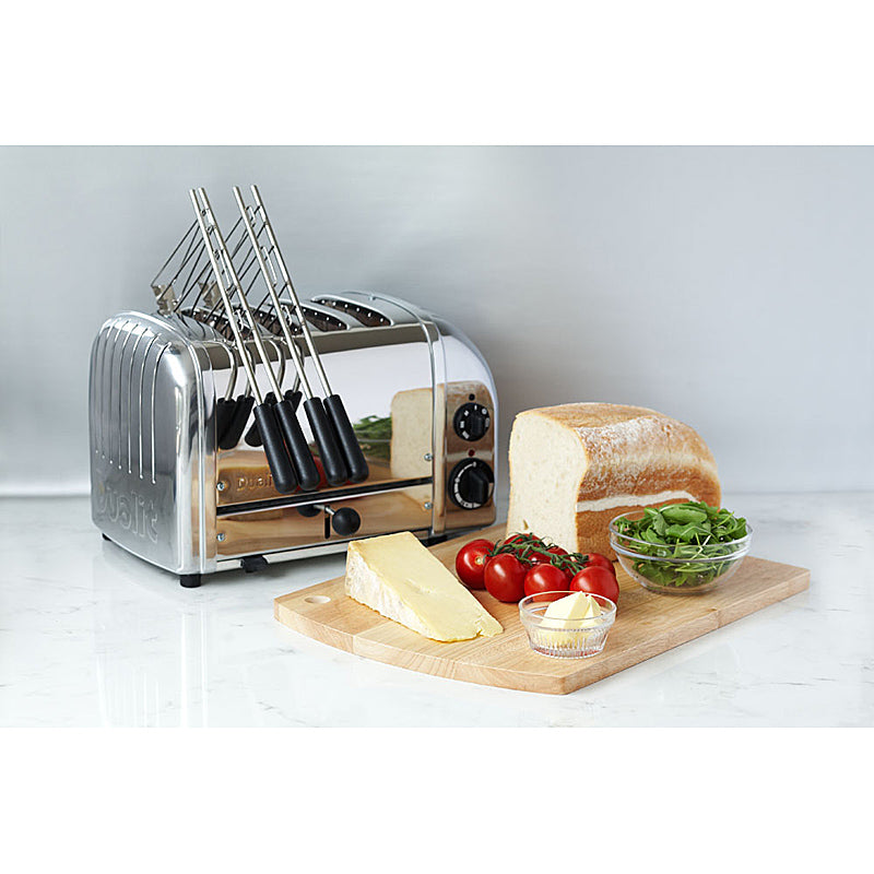 Dualit Classic 2+1-Schlitz Toaster incl. Sandwichzange
