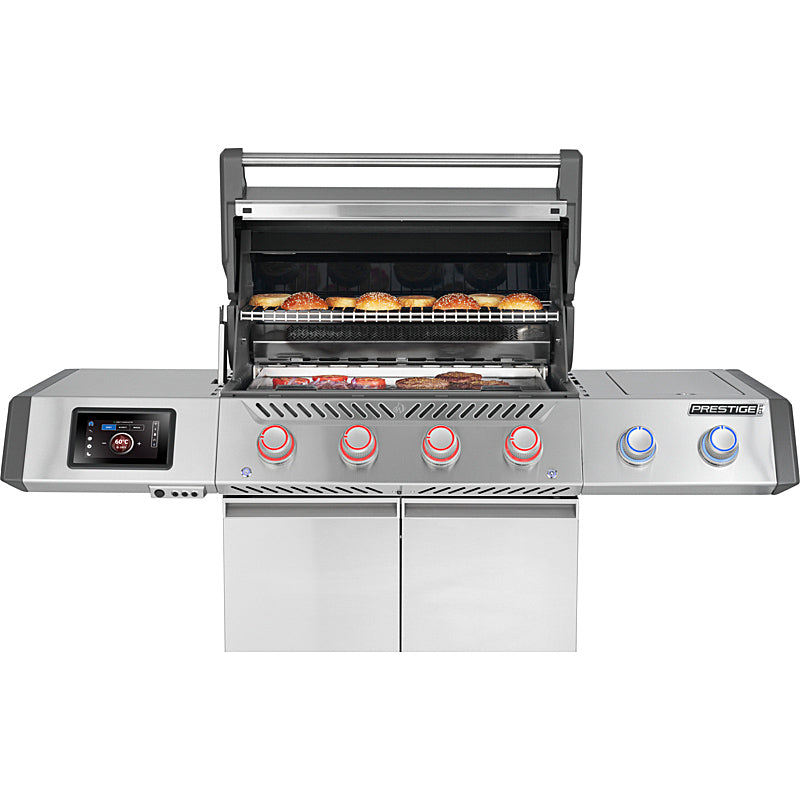 Napoleon Prestige PRO 500 Connected Stainless Steel Gas Grill incl. Rotisserie & Infrared
