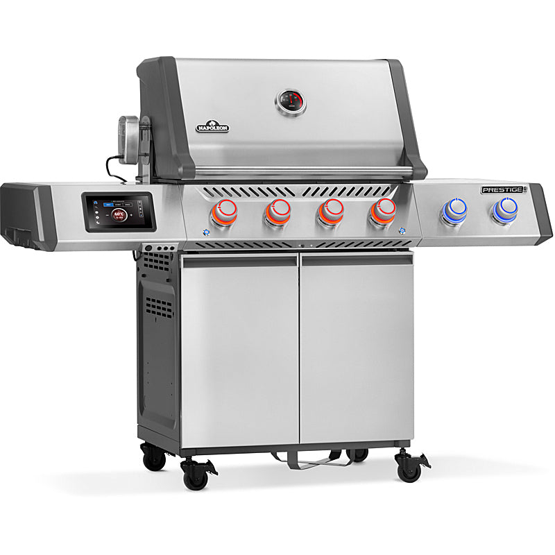 Napoleon Prestige PRO 500 Connected Stainless Steel Gas Grill incl. Rotisserie & Infrared