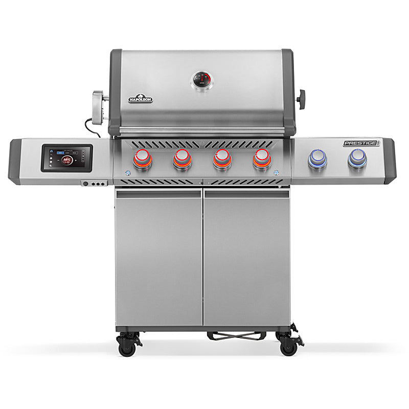 Napoleon Prestige PRO 500 Connected Stainless Steel Gas Grill incl. Rotisserie & Infrared