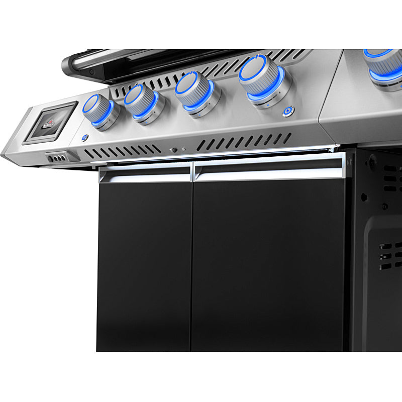 Napoleon Prestige PRO 500 Connected Gasgrill Schwarz inkl. Drehspieß & Infrarotbrenner