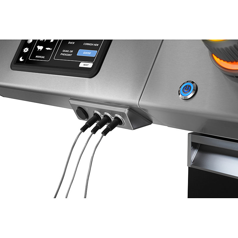 Napoleon Prestige PRO 500 Connected Gasgrill Schwarz inkl. Drehspieß & Infrarotbrenner