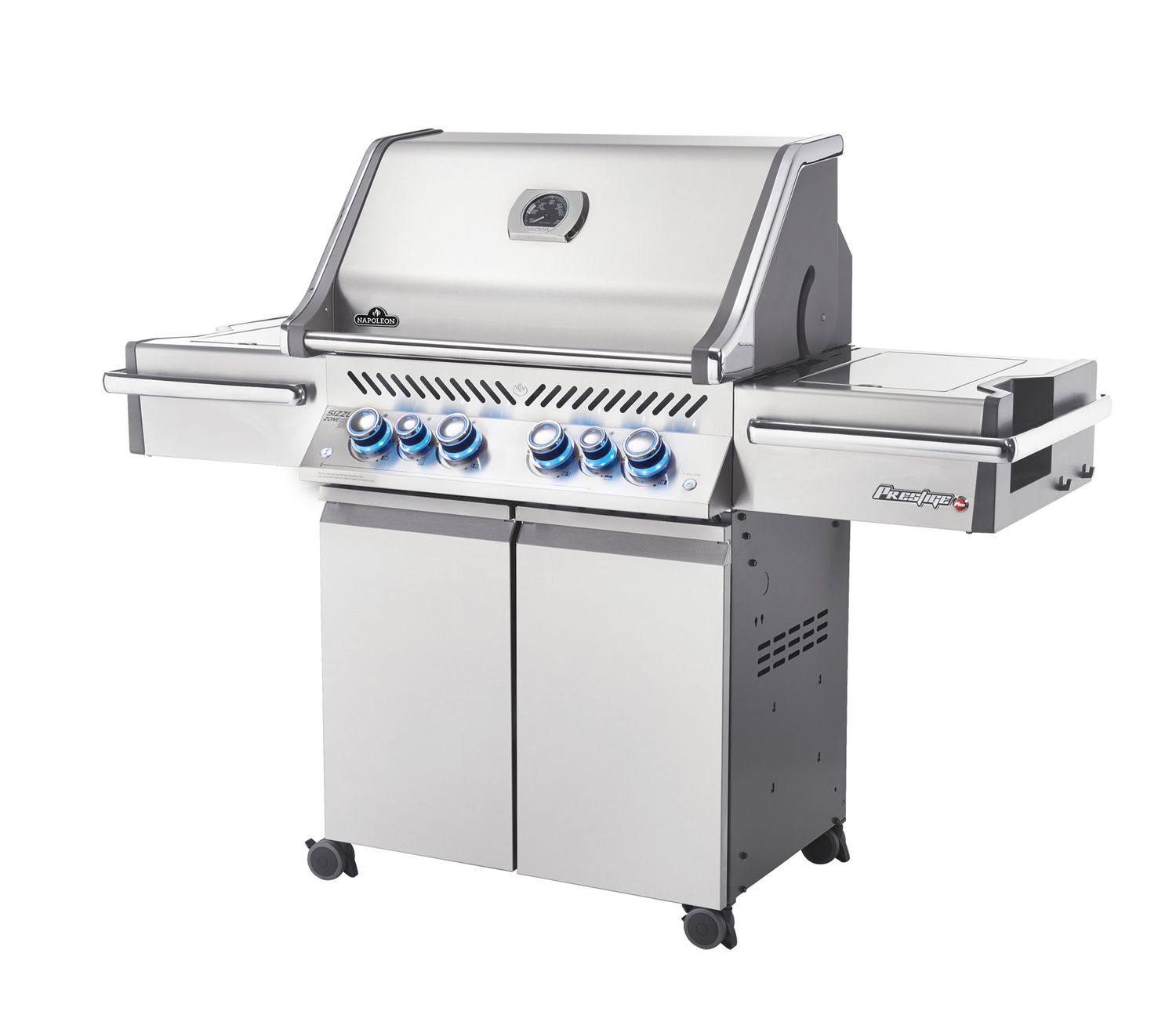 Napoleon Prestige PRO 500 Gasgrill PRO500RSIBPSS-3-DE Edelstahl mit SIZZLE ZONE