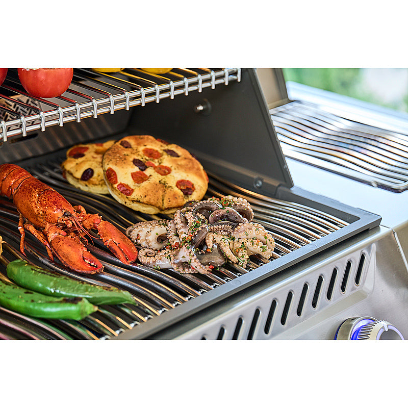 Napoleon Prestige PRO 665 Connected Flaggschiff Edelstahl Gasgrill inkl. Drehspieß