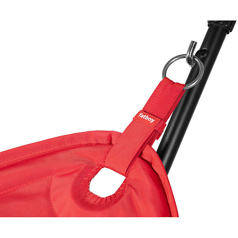 Fatboy headdemock incl. Gestell & Kissen red & Gratis Abdeckung