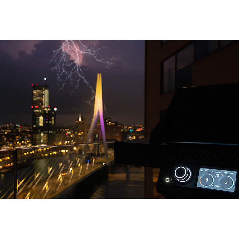 Napoleon Rogue EQ 365, Elektrogrill Farbe: Mattschwarz WIFI/Bluetooth