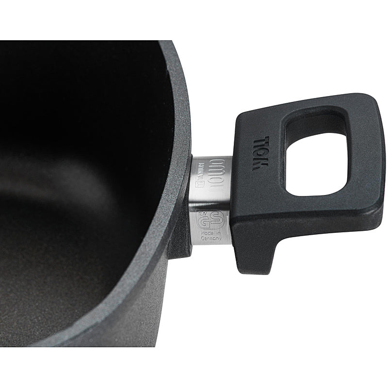 WOLL Nowo Induktion Line Guss-Bräter 28 x 28 cm 10 cm hoch 6,0 Liter 2 Seitengriffen 1028IL