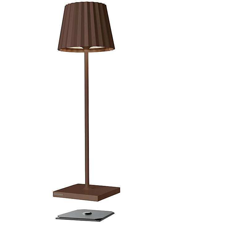 Sompex-Lighting TROLL 2.0 battery-powered table lamp rust