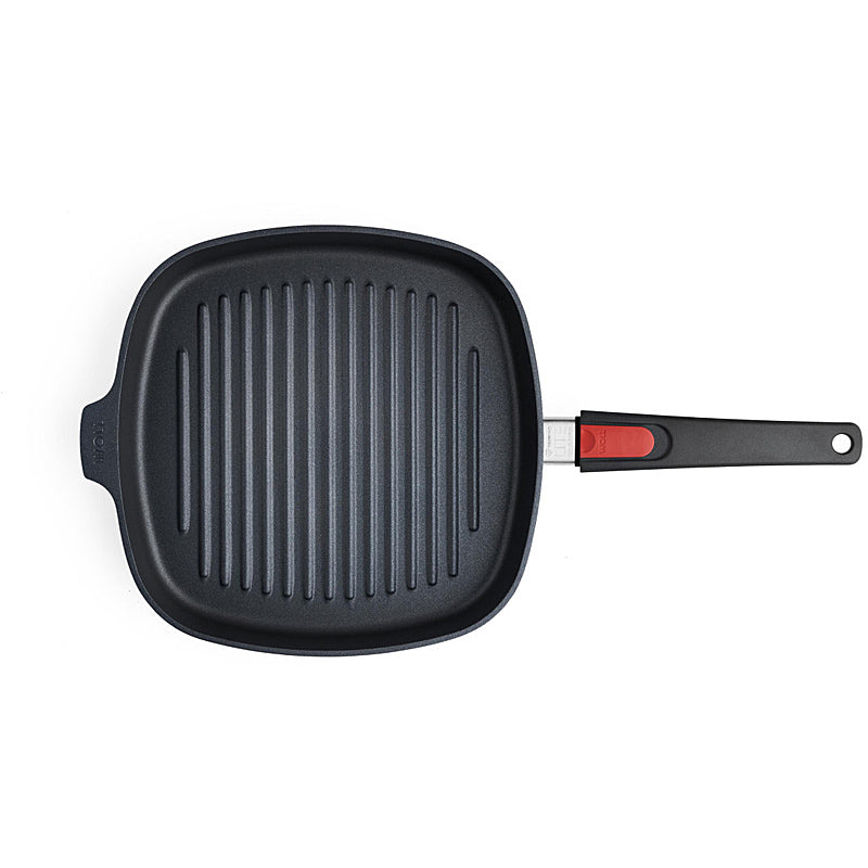 WOLL Diamond LITE Induction, cast iron pan, square, AS 28 x 28 cm, 6.5 cm high with grooves 1628-1DPI