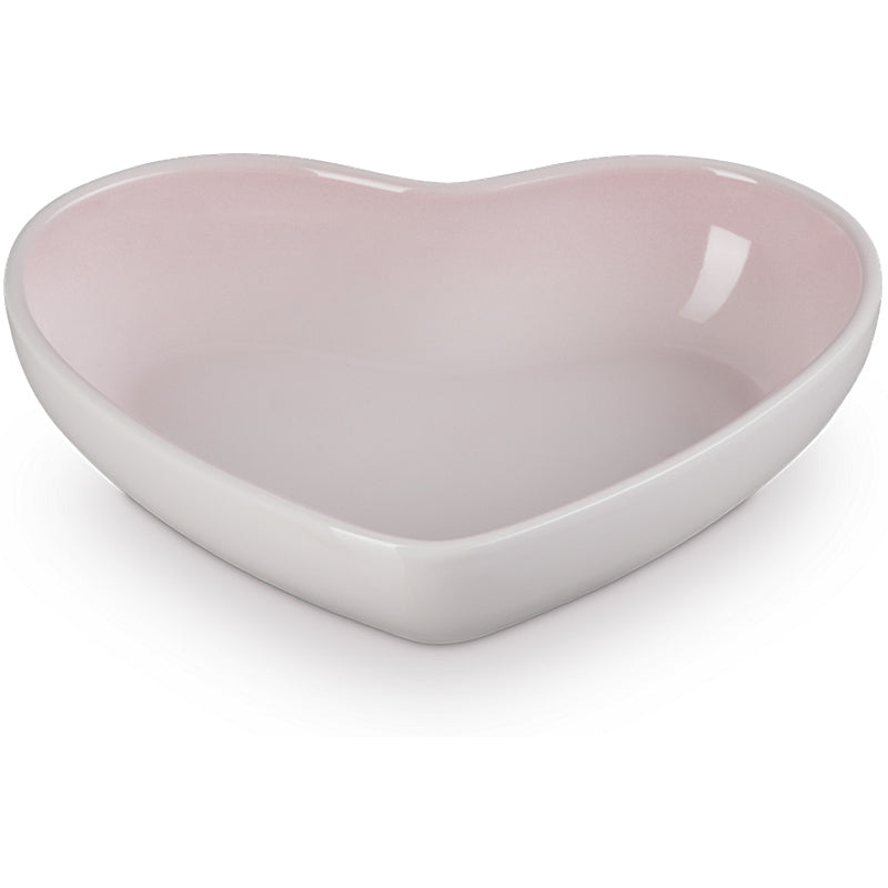 Le Creuset Schüssel Herzform 650 ml Shell Pink