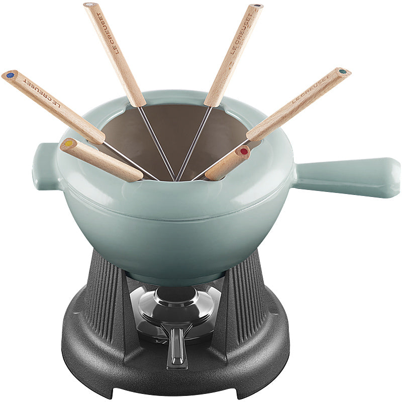 Le Creuset Käsefondue Set Mode Sea Salt