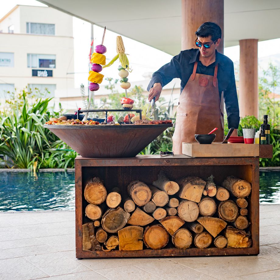 OFYR Island Corten 100 Keramik Dunkelgrau