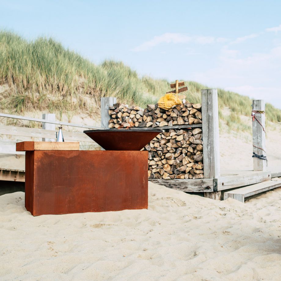 OFYR Island Corten 100 Keramik Dunkelgrau