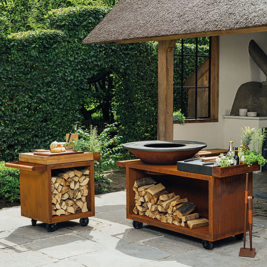 OFYR Island Corten 100 PRO Keramik Dunkelgrau