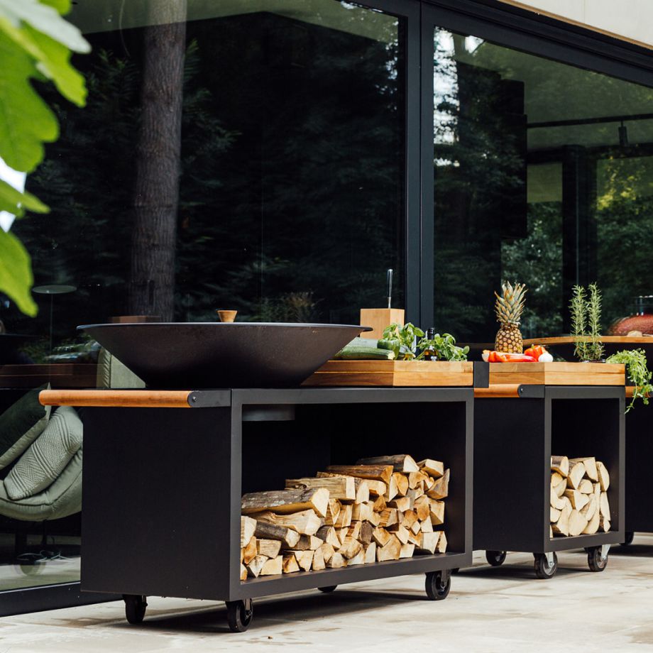 OFYR Island Black 100 PRO Teakholz