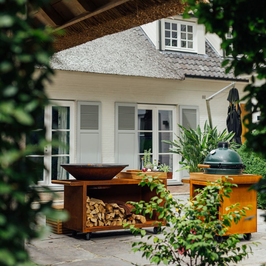 OFYR Island Corten 100 PRO Teakholz
