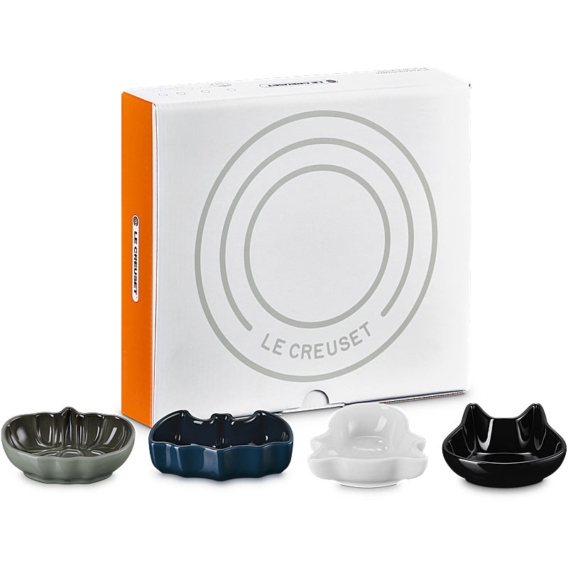 Le Creuset 4er-Set Mini-Schälchen Halloween