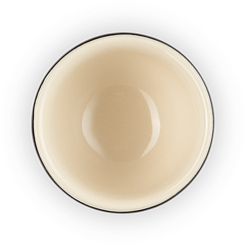 Le Creuset Eierbecher Klassik 0,4L Schwarz Glänzend