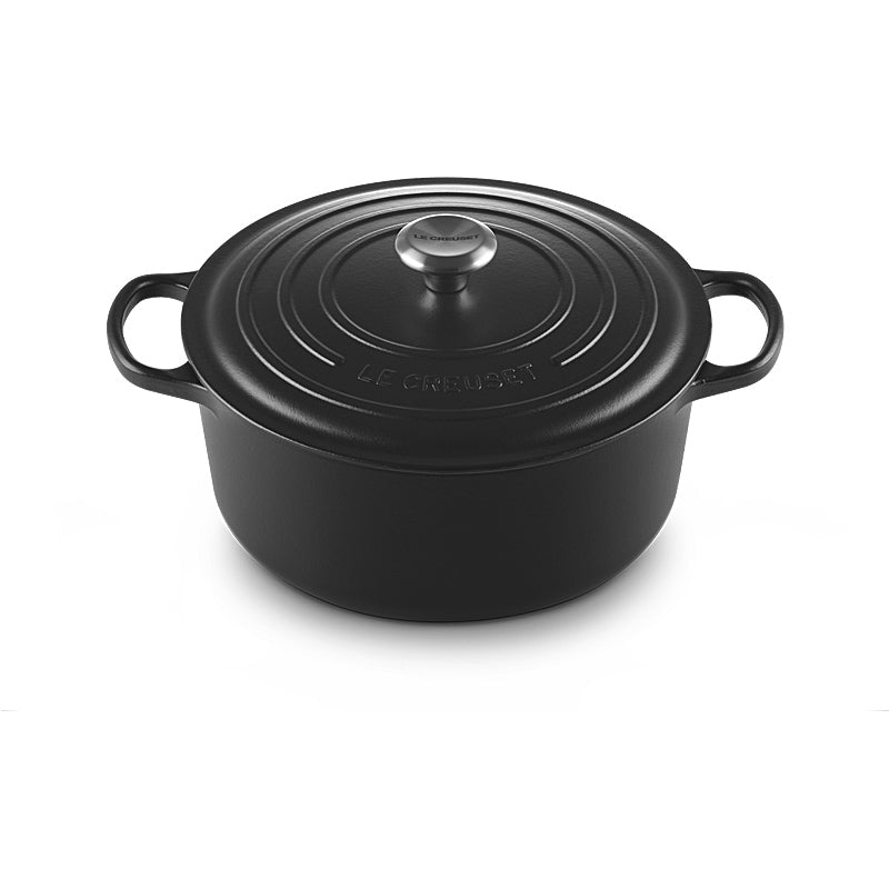 Le Creuset round roaster Signature 26cm black 