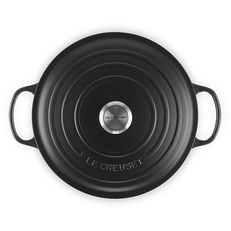 Le Creuset round roaster Signature 26cm black 