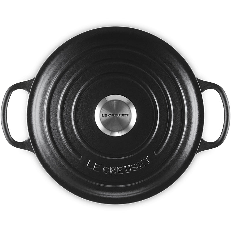 Le Creuset Signature Round Casserole 24 cm Black 