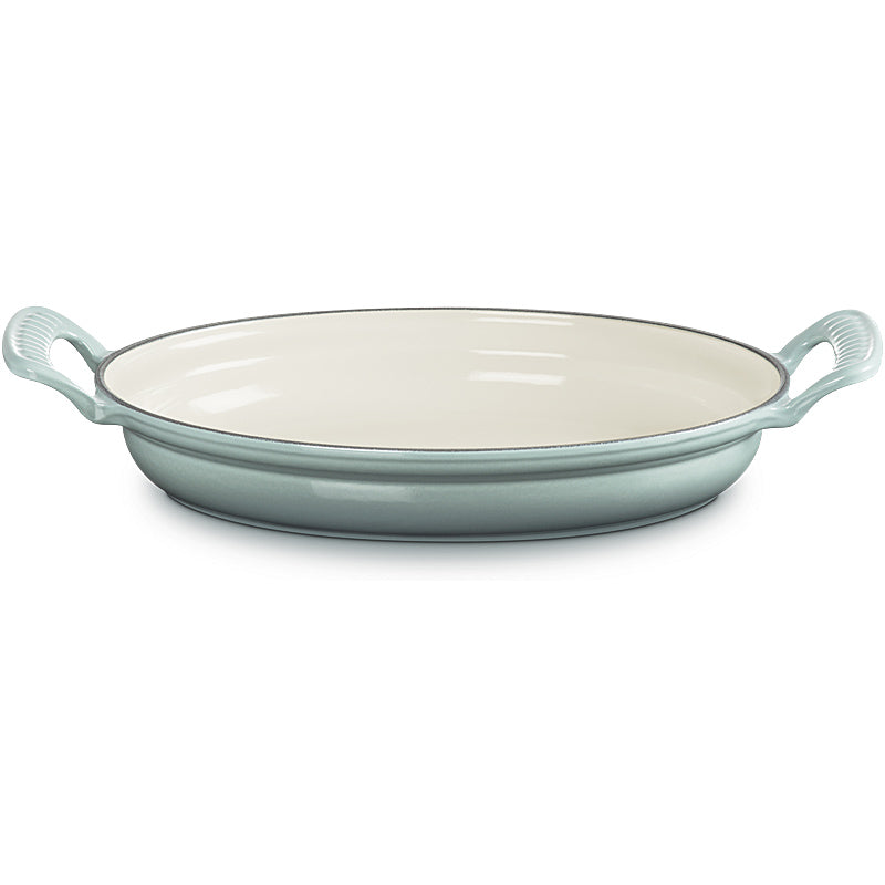 Le Creuset ovale Pfanne Modern Heritage 28 cm Sea Salt