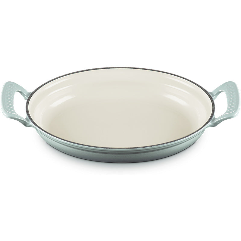 Le Creuset ovale Pfanne Modern Heritage 28 cm Sea Salt