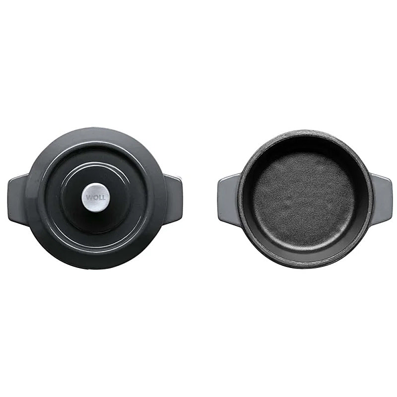 Woll Guss-Mini-Kasserolle 2-teilig mit Deckel Carbon Grey