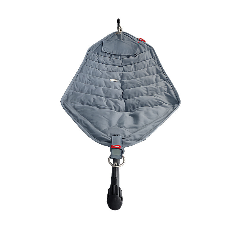 Fatboy Headdemock Superb Deluxe with Pillow and Cover Steel Blue Frame Black