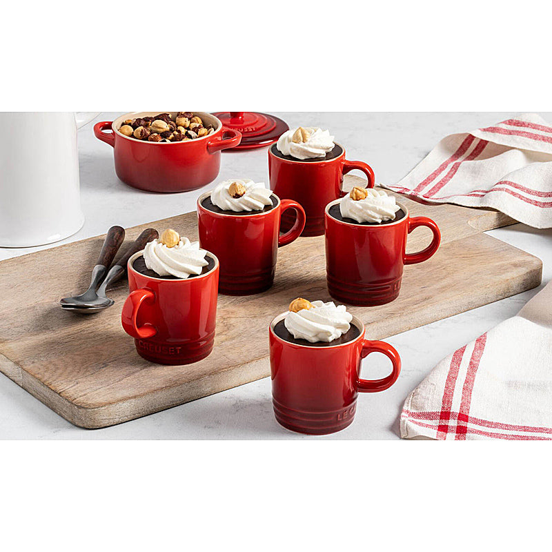 Le Creuset Becher 350 ml Kirschrot