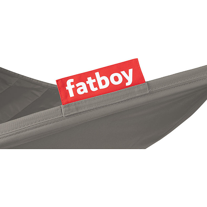 Fatboy headdemock superb grey taupe incl. pillow & rack black & Gratis Abdeckung
