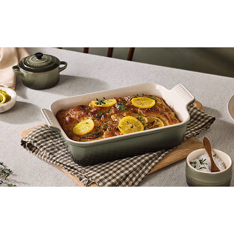 Le Creuset Auflaufform Tradition 26 cm Thyme