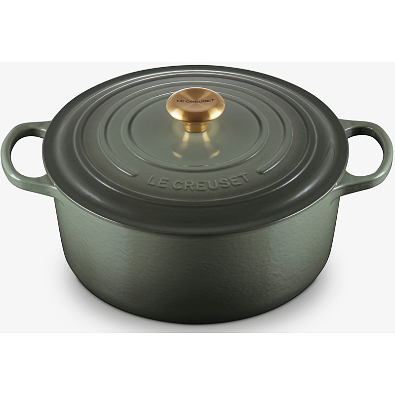 Le Creuset Bräter Signature rund 22 cm Thyme