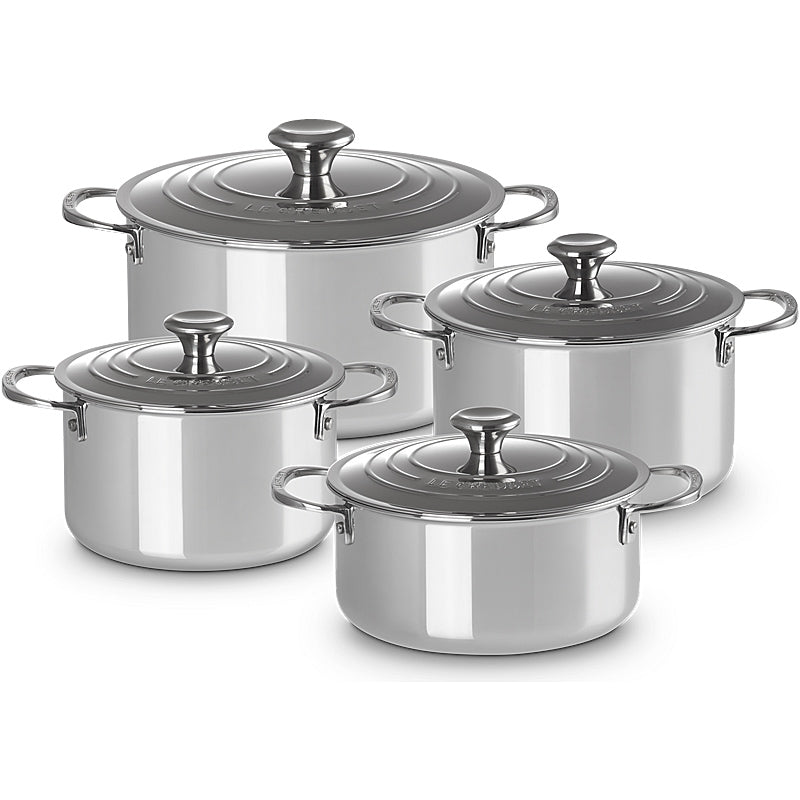 Le Creuset 3-ply Plus 4-teiliges Topfset