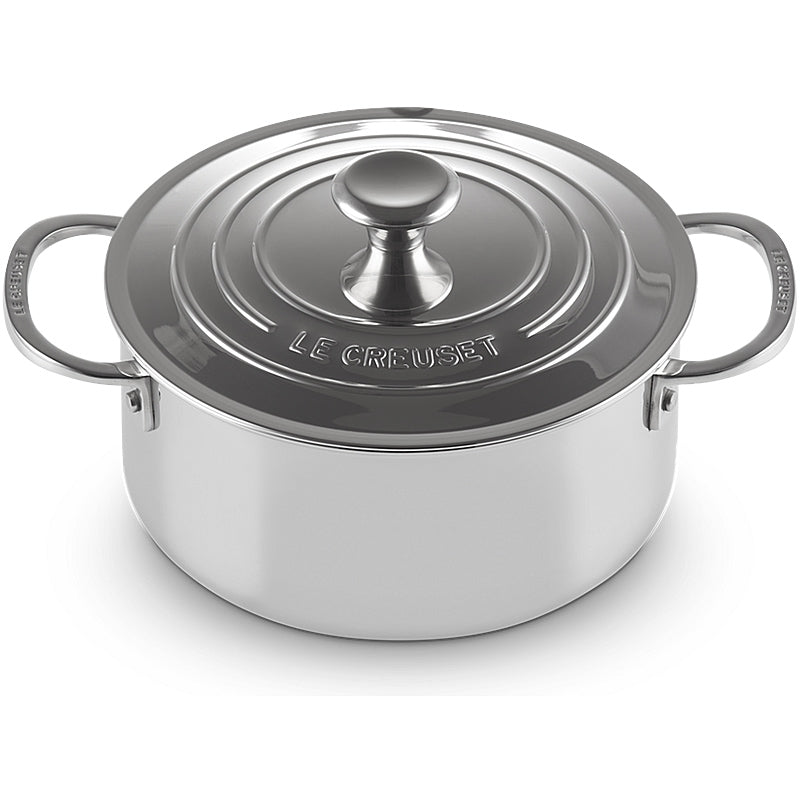 Le Creuset 3-ply PLUS 4-piece cookware set 