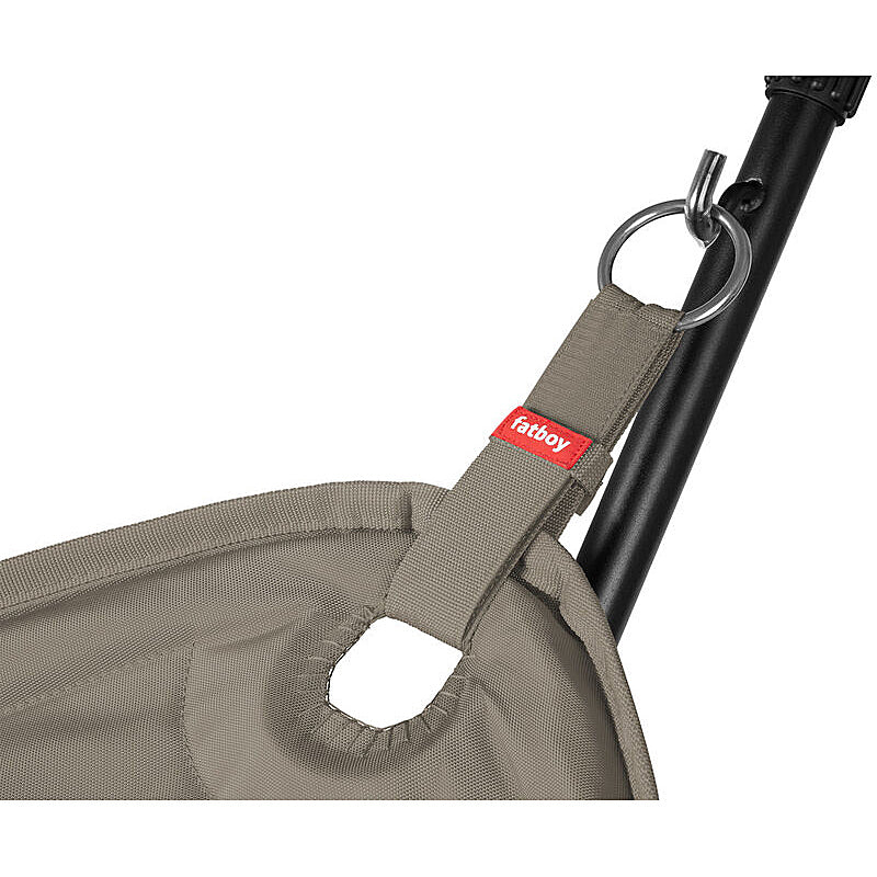 Fatboy headdemock incl. Gestell & Kissen taupe & Gratis Abdeckung