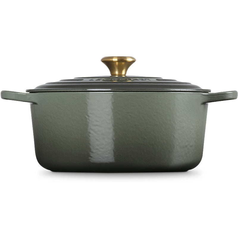 Le Creuset Signature Round Roaster 22 cm Thyme