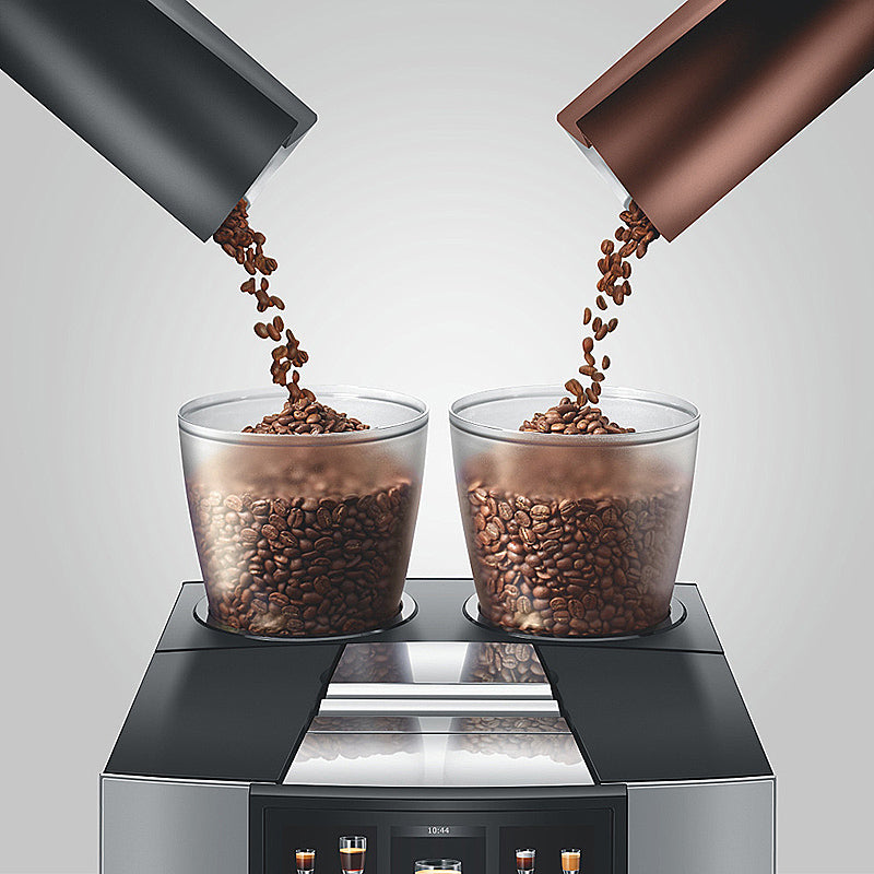 JURA GIGA W10 gewerblicher Kaffeevollautomat Diamond Silver