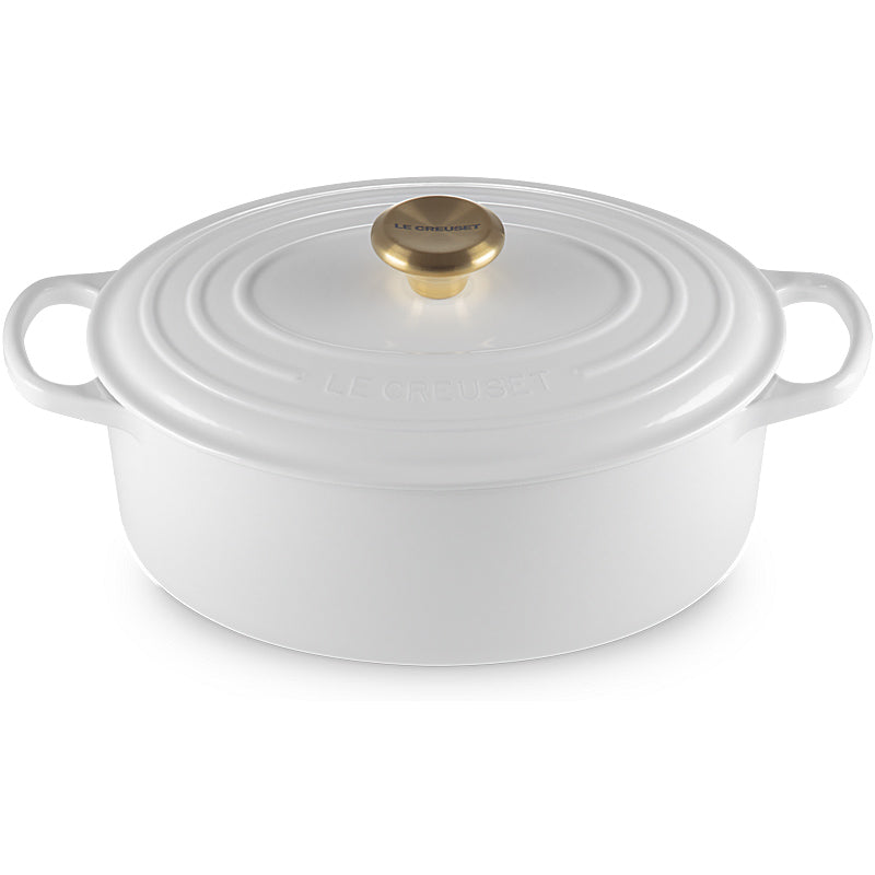 Le Creuset Oval Roaster Signature 31 cm White 