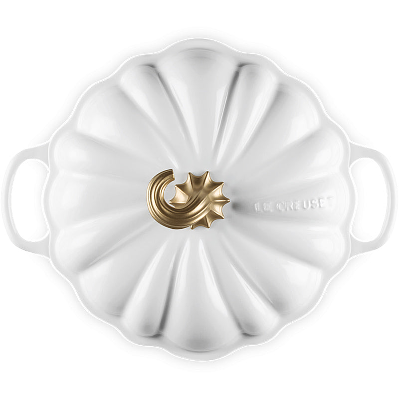 Le Creuset Pumpkin Roaster Signature 24 cm White