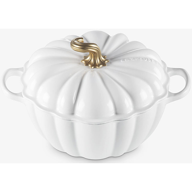 Le Creuset Kürbis-Bräter Signature 24 cm White