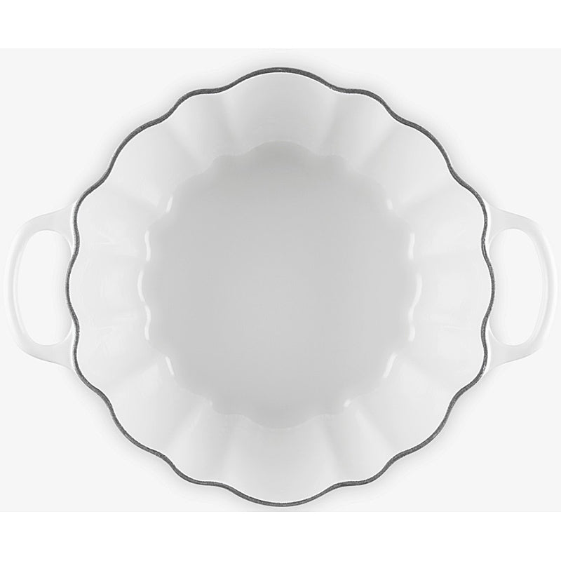 Le Creuset Kürbis-Bräter Signature 24 cm White