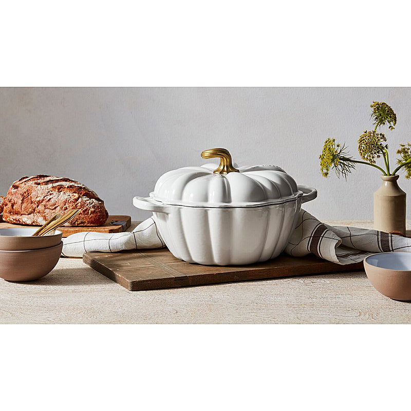 Le Creuset Kürbis-Bräter Signature 24 cm White