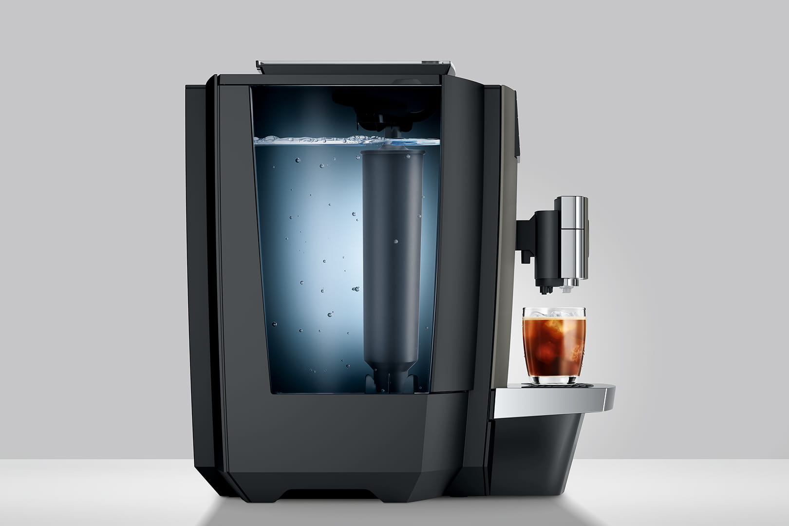 JURA X10 Dark Inox (EA) professioneller Kaffeevollautomat