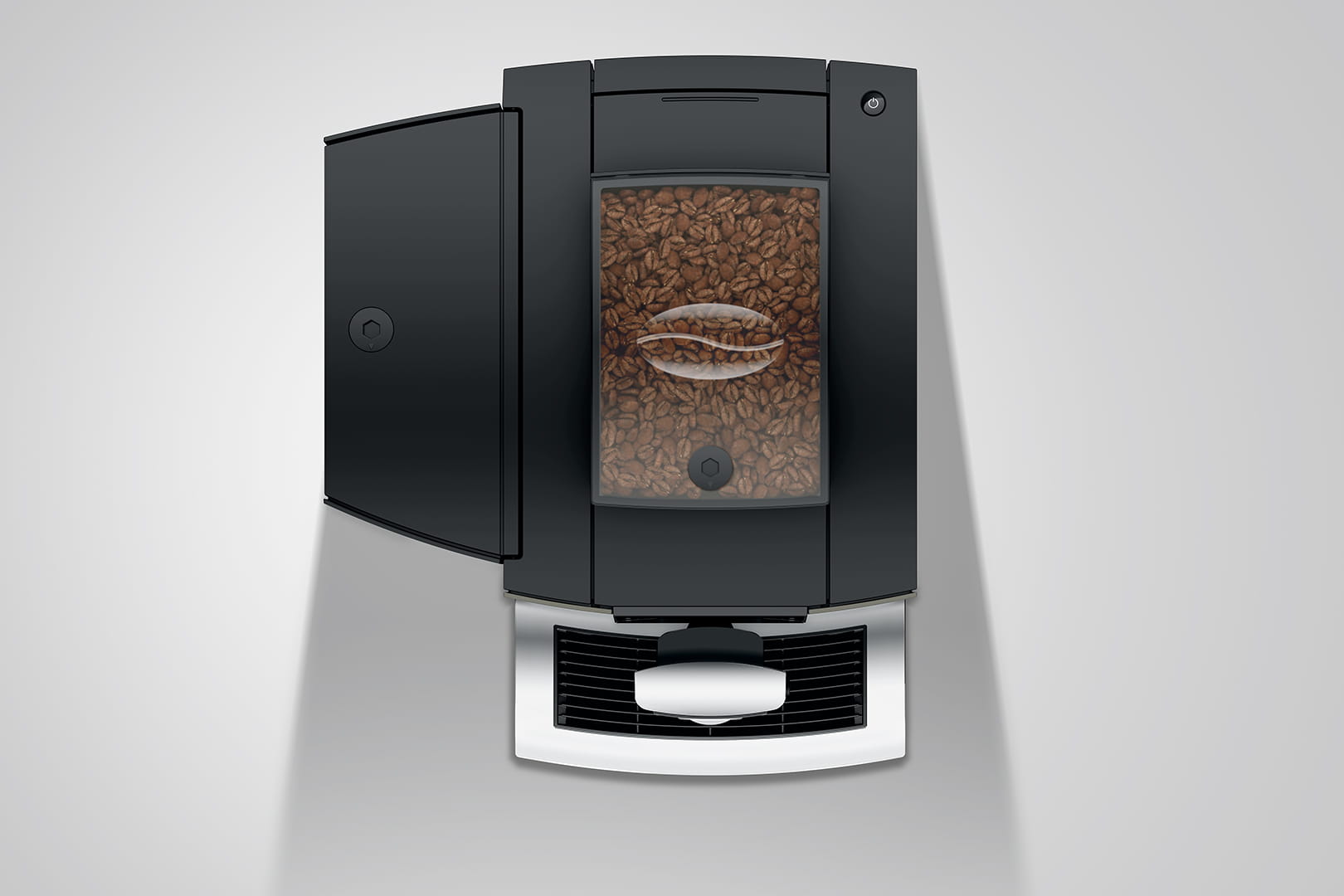 JURA X10 Dark Inox (EA) professioneller Kaffeevollautomat