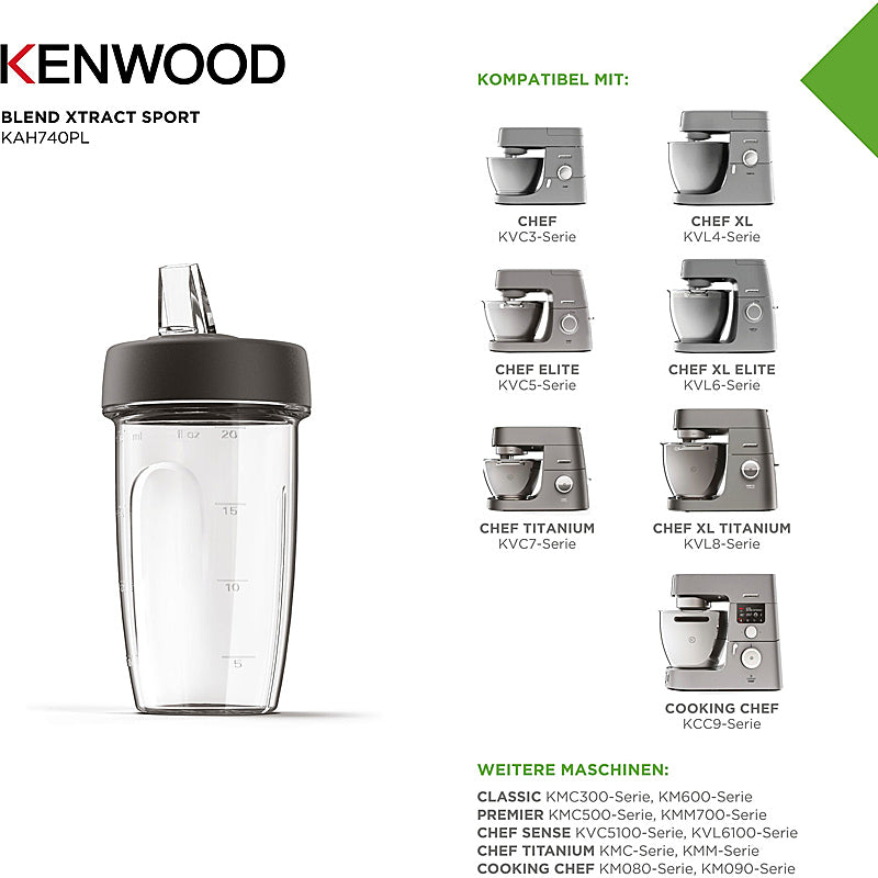 Kenwood Blend Xtract Sport Zubehörteil KAH740PL