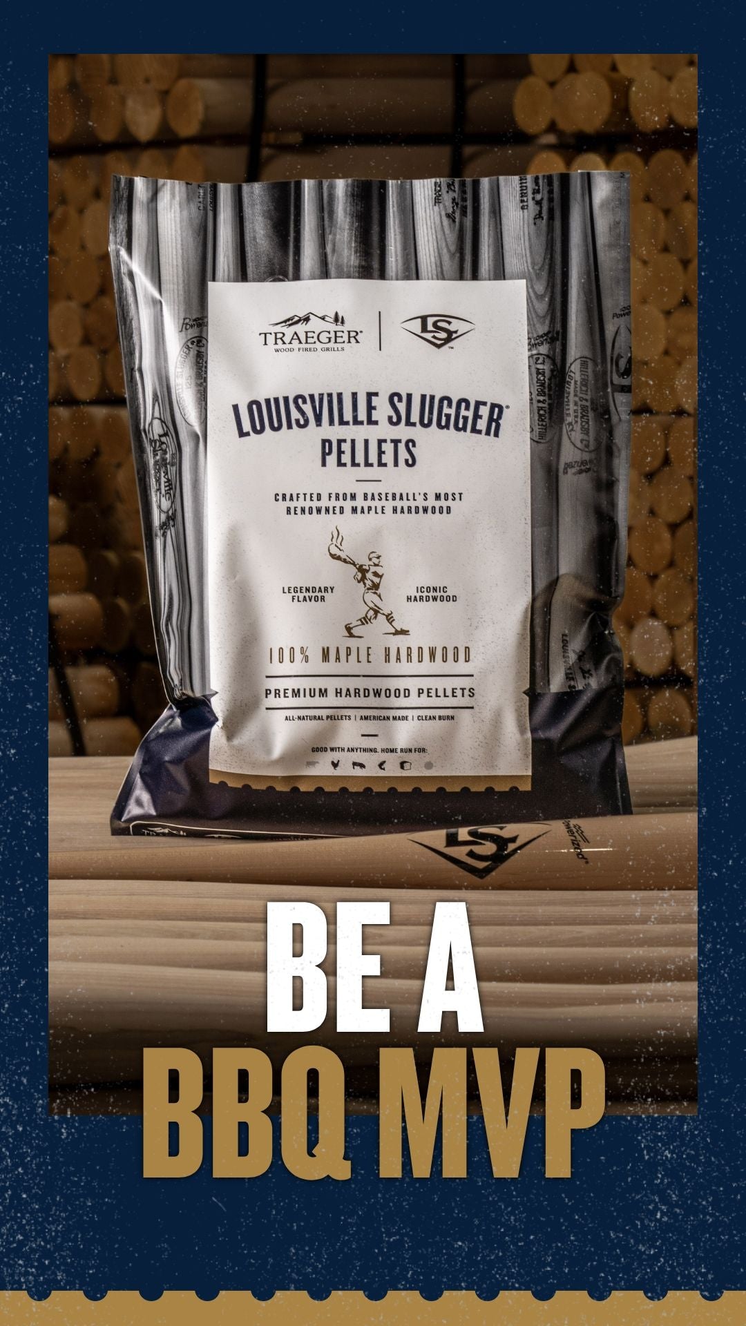 Traeger HARTHOLZ PELLETS Louisville Slugger Pellets PEL364