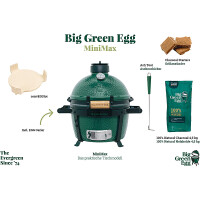 Big Green Egg MiniMax EGG Starter Paket (5-teilig) Kamado...