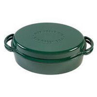 Big Green Egg Green Dutch Oven Oval