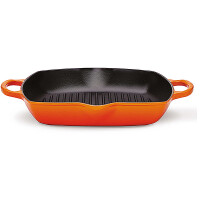 Le Creuset Quadratische Grillpfanne mit 2 Griffen...